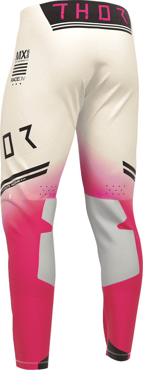 THOR 2901-12828 Sportmode Geo Pants - Vintage White/Pink - US 33 — image 4 of 10