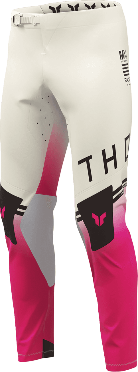 THOR 2901-12829 Sportmode Geo Pants - Vintage White/Pink - US 34 — image 2 of 10