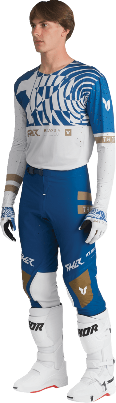 THOR 2901-12849 Sportmode Mind Control Pants - Light Gray/Blue - US 38 — image 3 of 6