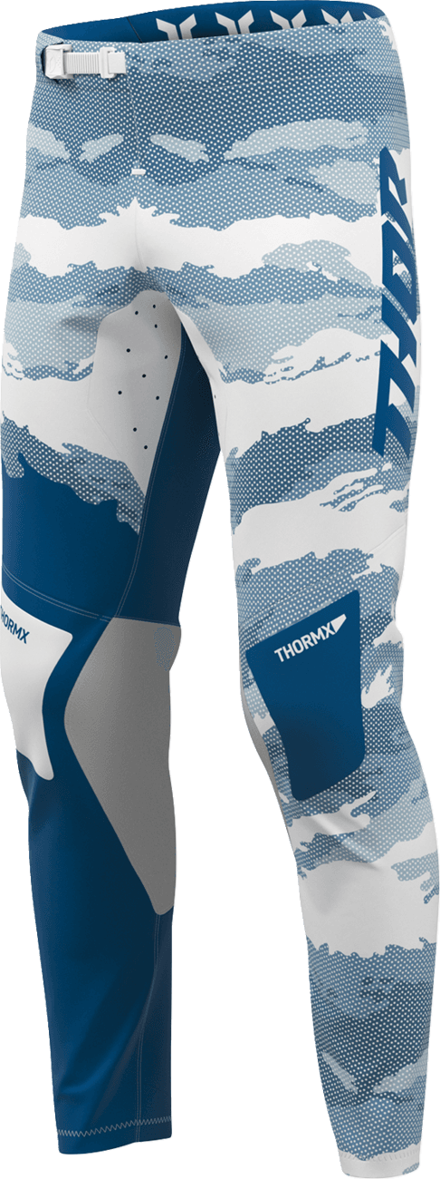 THOR 2901-13379 Sportmode Recon LE Pants - White/Blue - US 34 — image 3 of 4