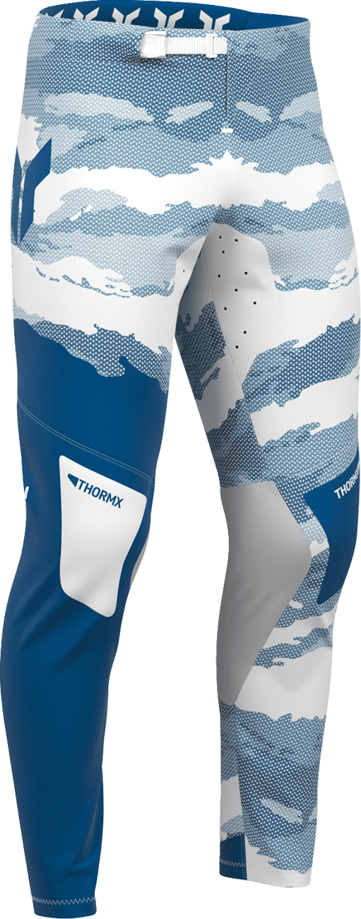 THOR 2901-13380 Sportmode Recon LE Pants - White/Blue - US 36