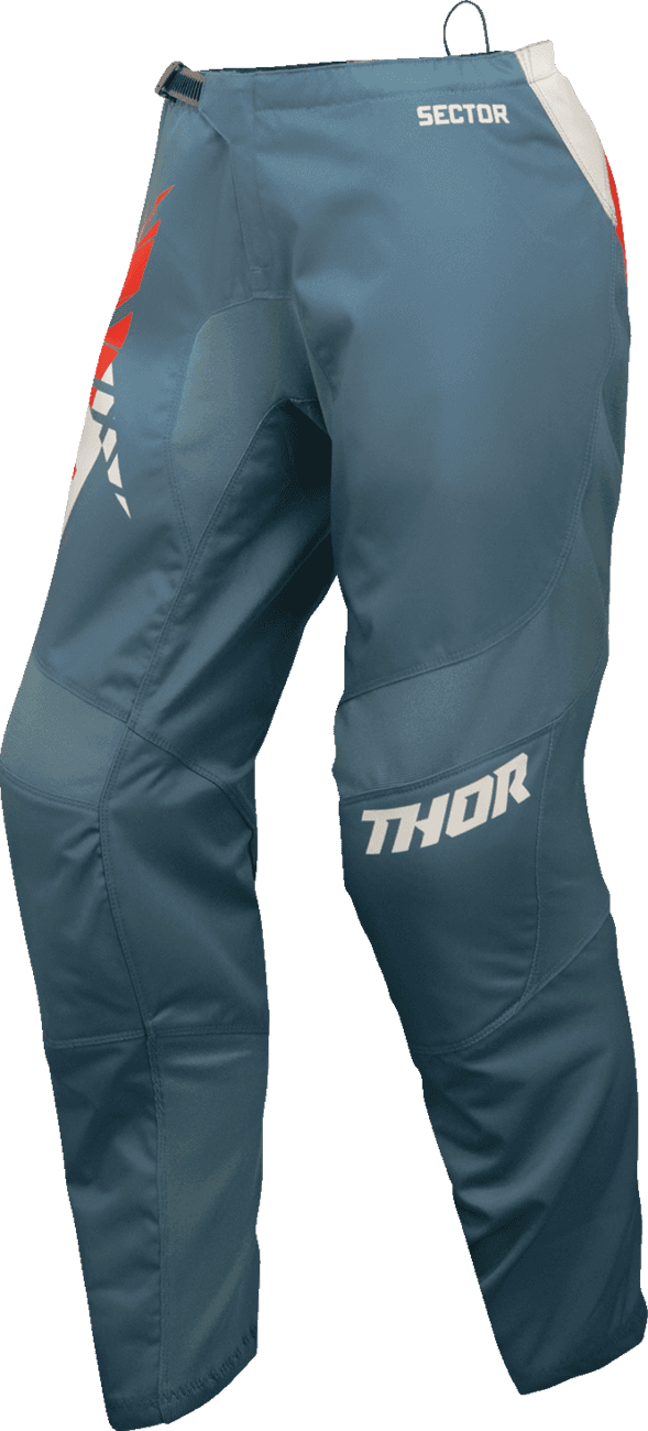 THOR 2902-0345 Women's Sector Split Pants - Blue Steel/Vintage White - US 9/10