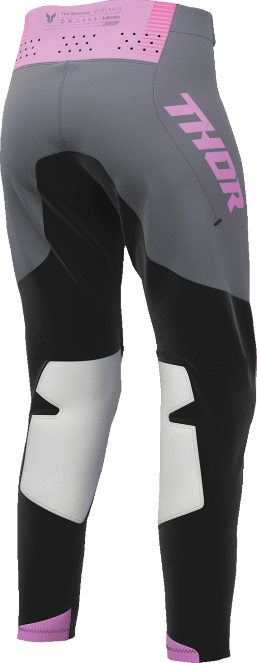 THOR 2902-0400 Women's Sportmode Velocity Pants - Black/Orchid - US 1/2 — image 4 of 9