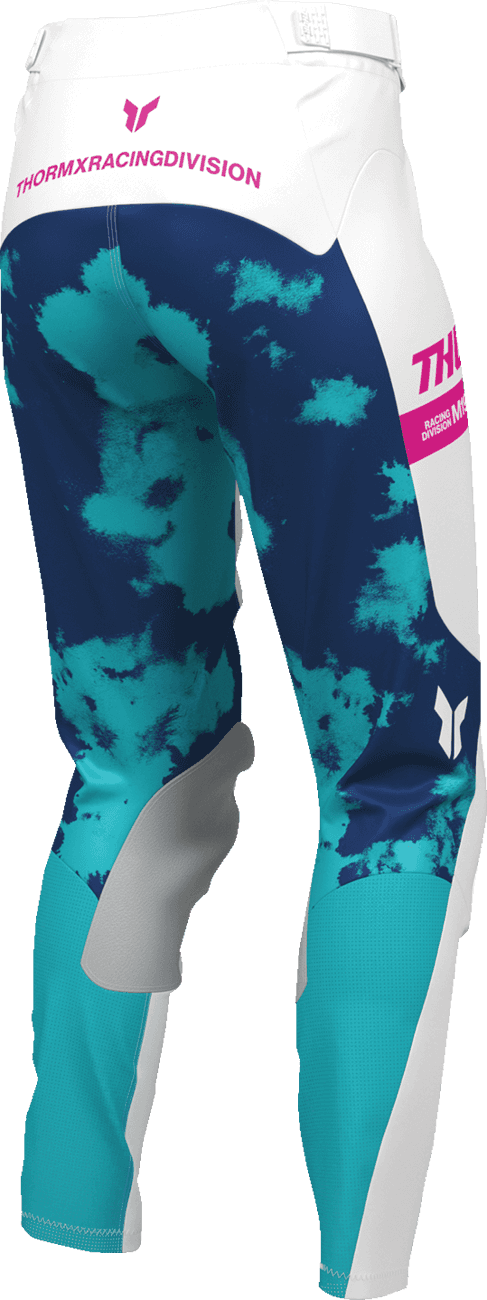 THOR 2902-0415 Women's Launchmode Bleach Pants - White/Aqua - US 00/0 — image 4 of 7