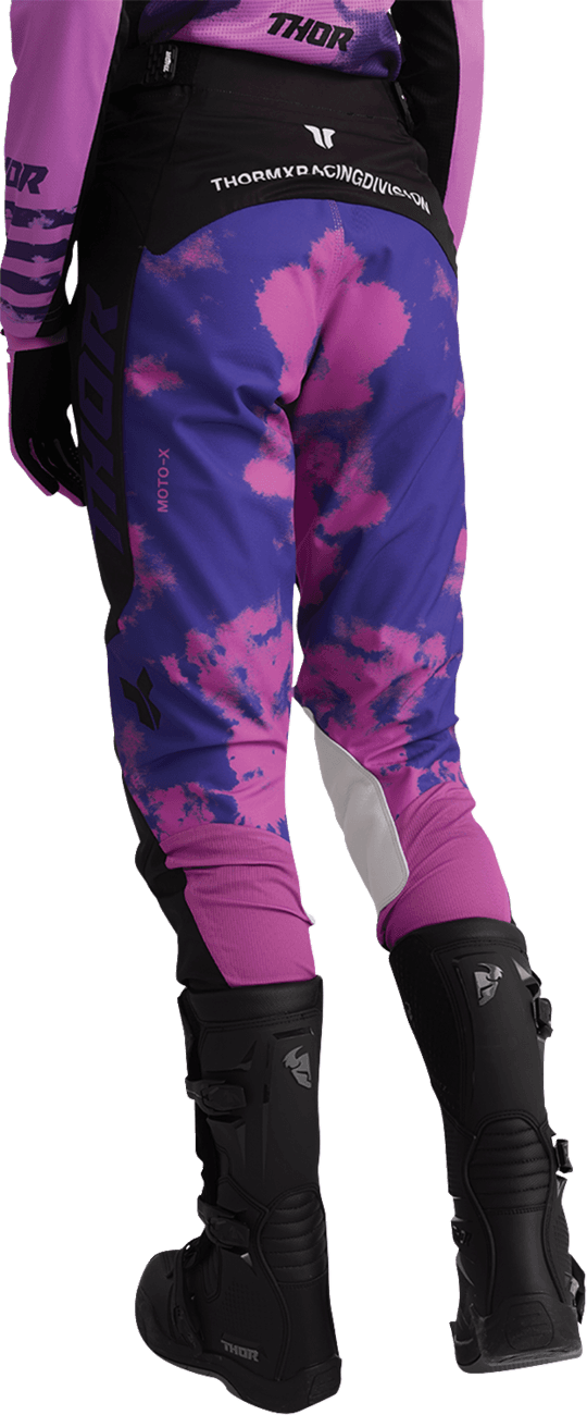 THOR 2902-0426 Women's Launchmode Bleach Pants - Black/Orchid - US 5/6 — image 5 of 8