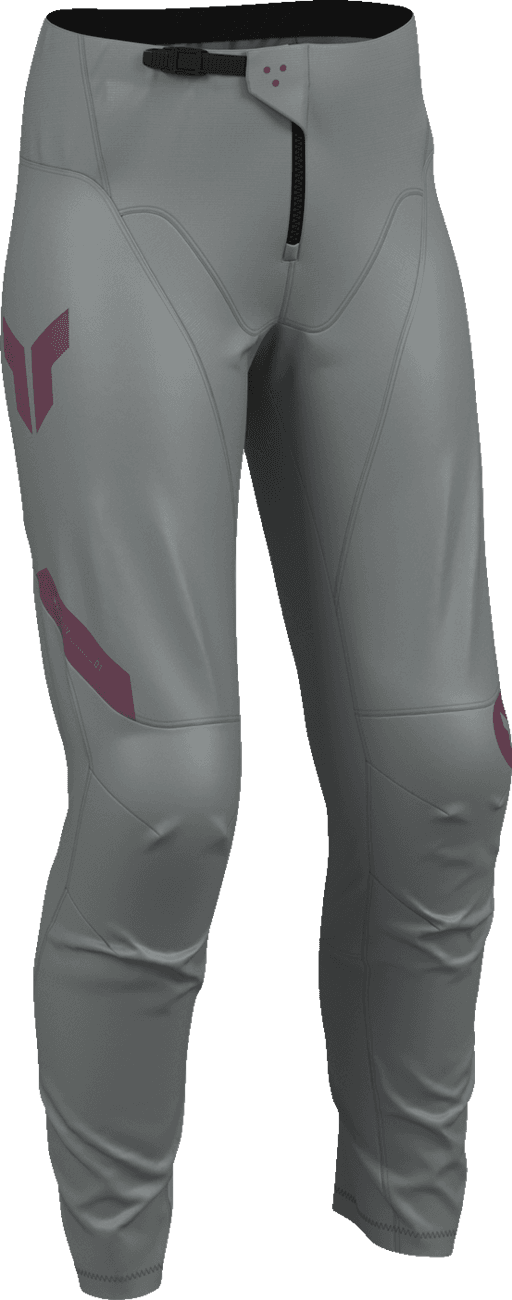 THOR 2902-0487 Women's Ridemode Menace Pants - Purple/Gray - US 13/14 — image 1 of 7