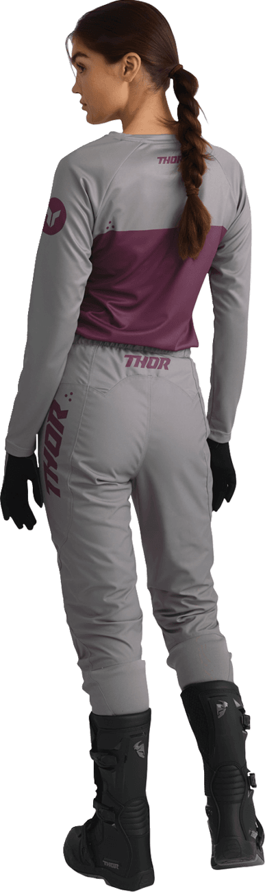 THOR 2902-0488 Women's Ridemode Menace Pants - Purple/Gray - US 15/16 — image 7 of 7