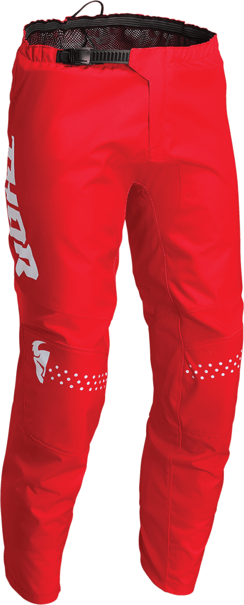 THOR 2903-2015 Youth Sector Minimal Pants - Red - US 22