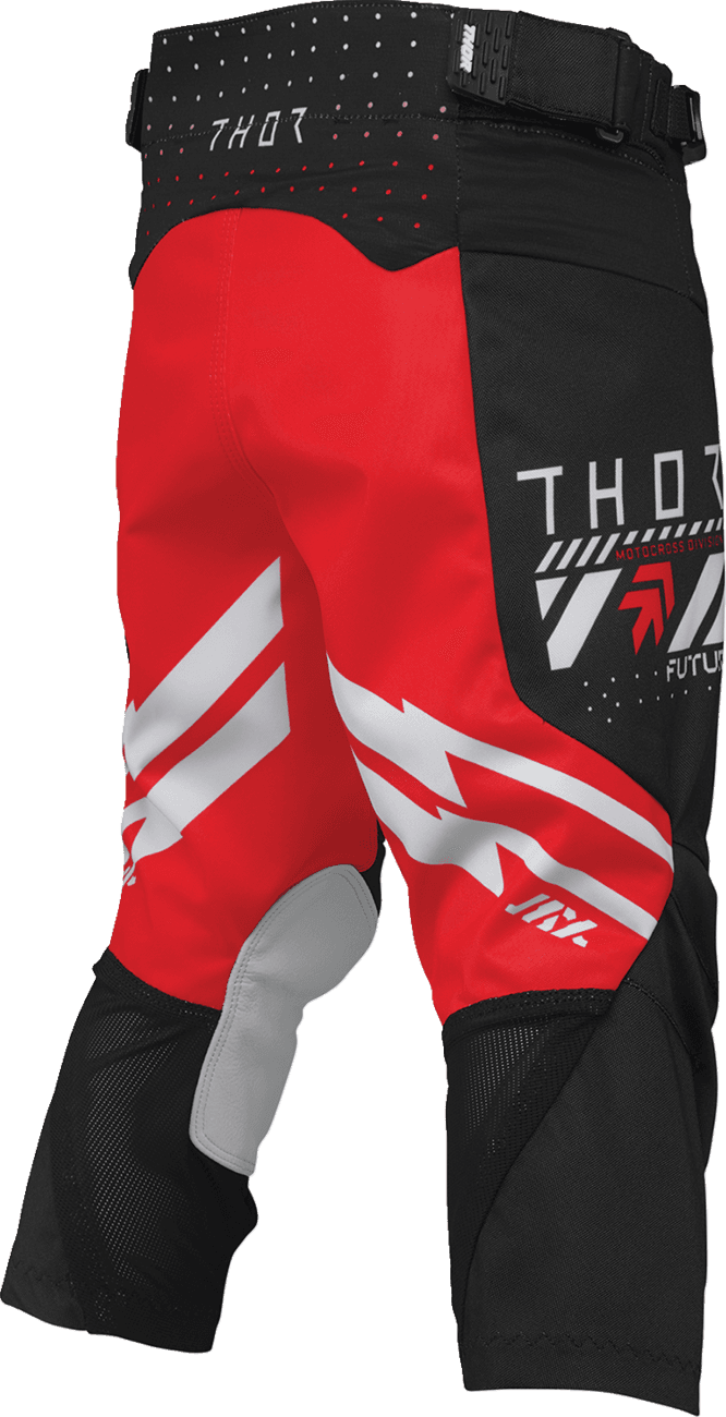 THOR 2903-2608 Youth Launchmode Futura Pants - Black/Red - US 28 — image 4 of 4