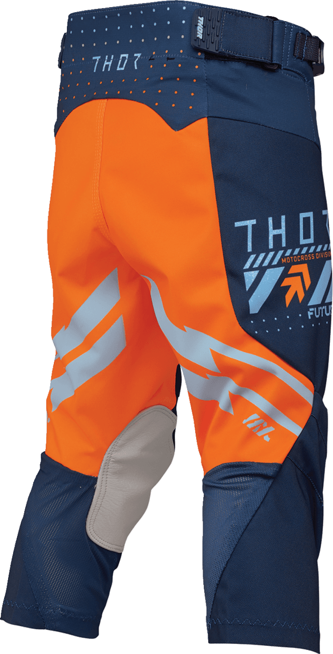 THOR 2903-2611 Youth Launchmode Futura Pants - Navy/Orange - US 22 — image 2 of 4