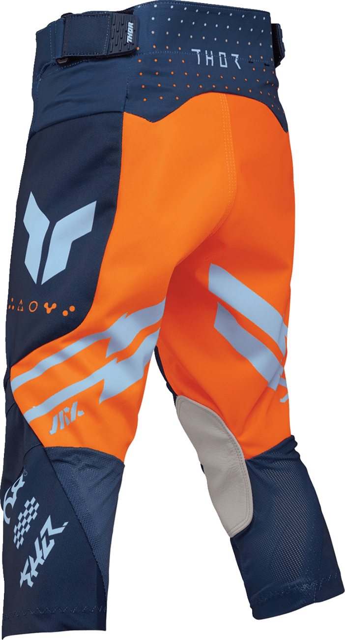 THOR 2903-2613 Youth Launchmode Futura Pants - Navy/Orange - US 26 — image 4 of 4