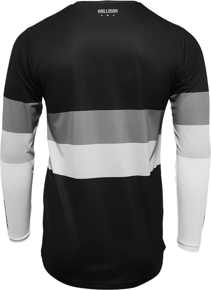 THOR 2910-6601 Hallman Differ Draft Jersey - Black/White - 2XL — image 2 of 2