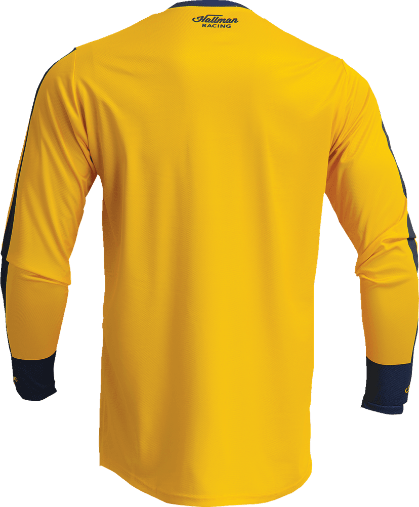 THOR 2910-7121 Hallman Differ Roosted Jersey - Lemon/Navy - Small — image 2 of 6