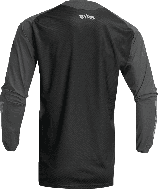 THOR 2910-7162 Terrain Jersey - Black/Charcoal - Large — image 2 of 4