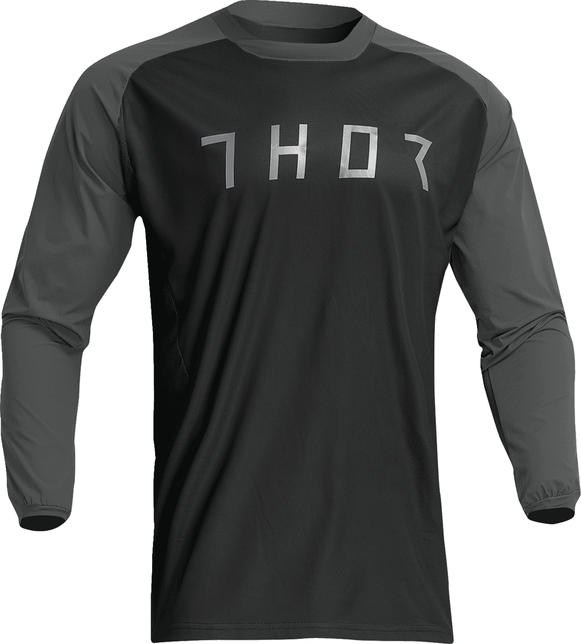THOR 2910-7164 Terrain Jersey - Black/Charcoal - 2XL