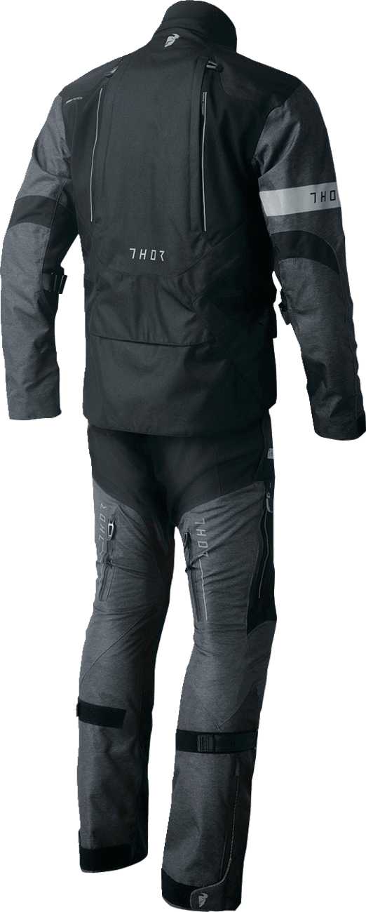 THOR 2910-7478 Range Jersey - Black/Heather Gray - Large — image 4 of 4
