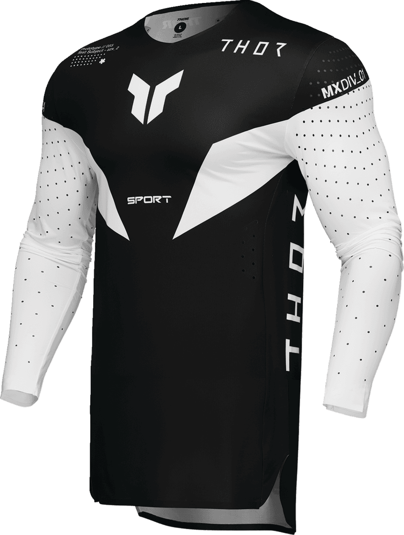 THOR 2910-8105 Sportmode Strike Jersey - Black - 3XL — image 1 of 7