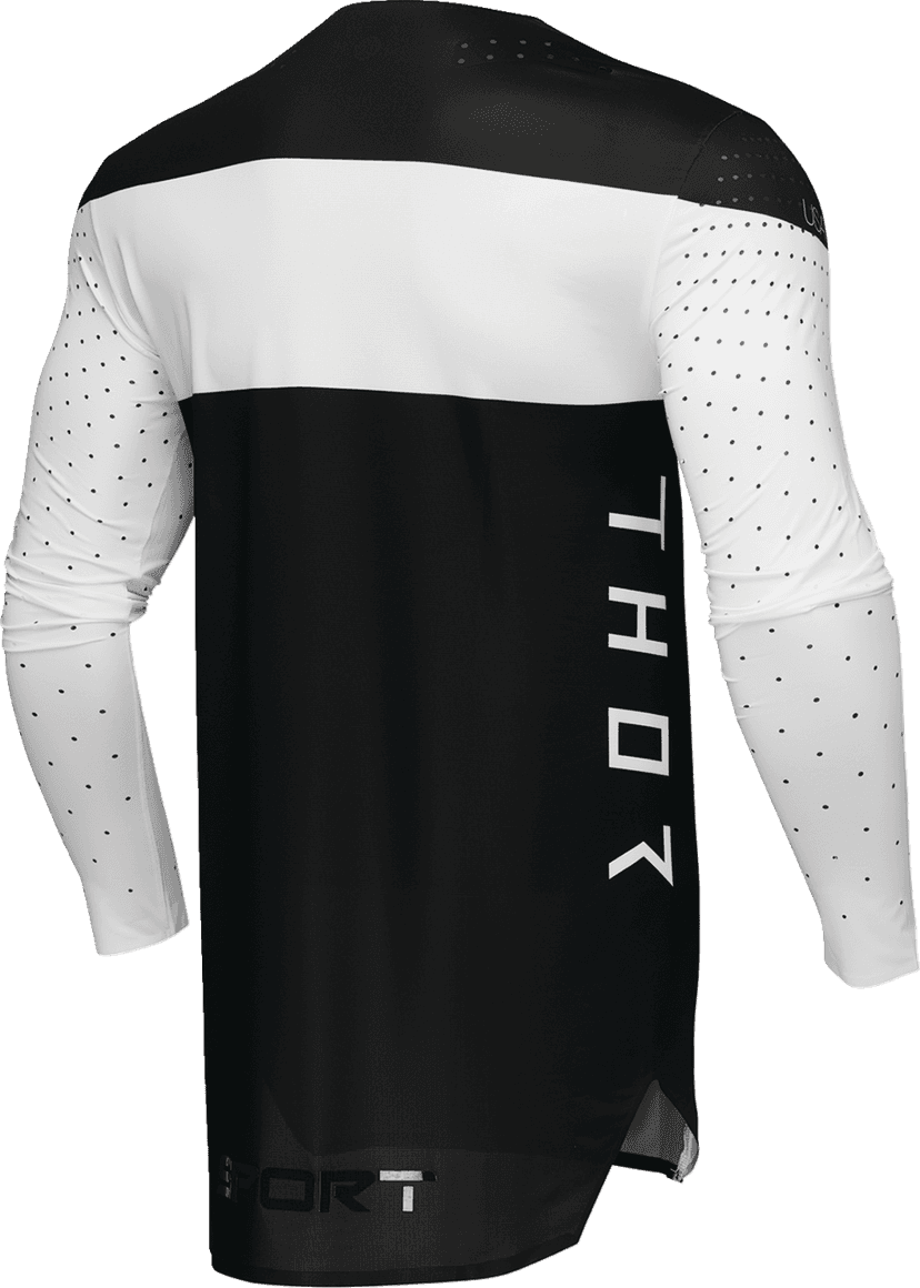 THOR 2910-8105 Sportmode Strike Jersey - Black - 3XL — image 2 of 7