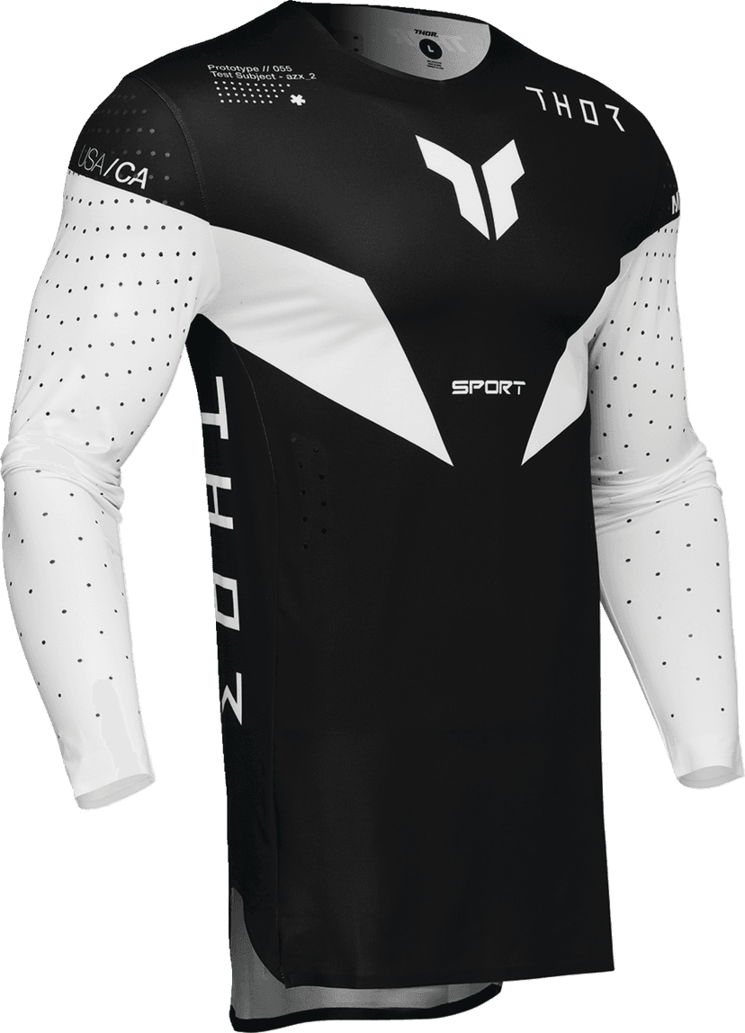 THOR 2910-8105 Sportmode Strike Jersey - Black - 3XL — image 3 of 7