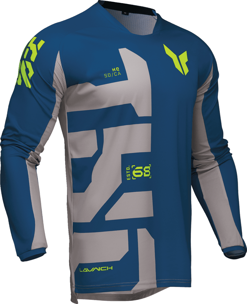 THOR 2910-8205 Launchmode Forge Jersey - Blue - Small — image 1 of 4