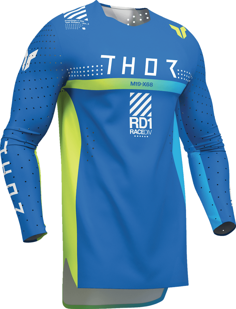 THOR 2910-8378 Sportmode Synth Jersey - Blue - Large — image 1 of 11