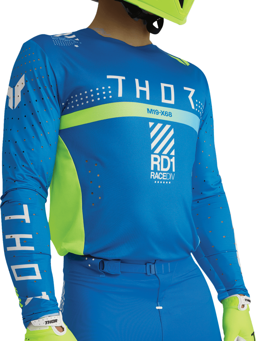 THOR 2910-8379 Sportmode Synth Jersey - Blue - XL — image 7 of 11