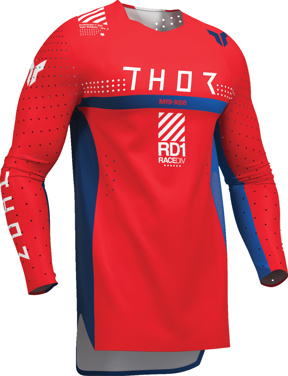 THOR 2910-8386 Sportmode Synth Jersey - Red - 2XL