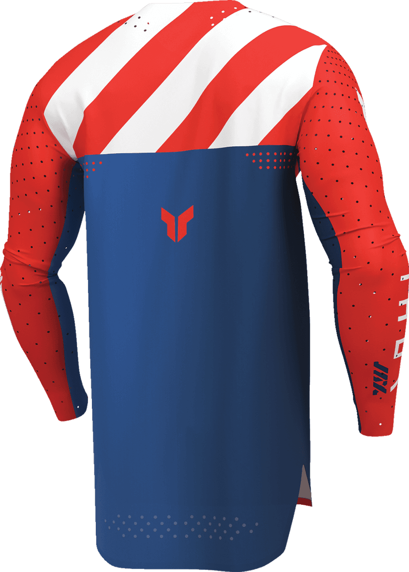 THOR 2910-8386 Sportmode Synth Jersey - Red - 2XL — image 4 of 7