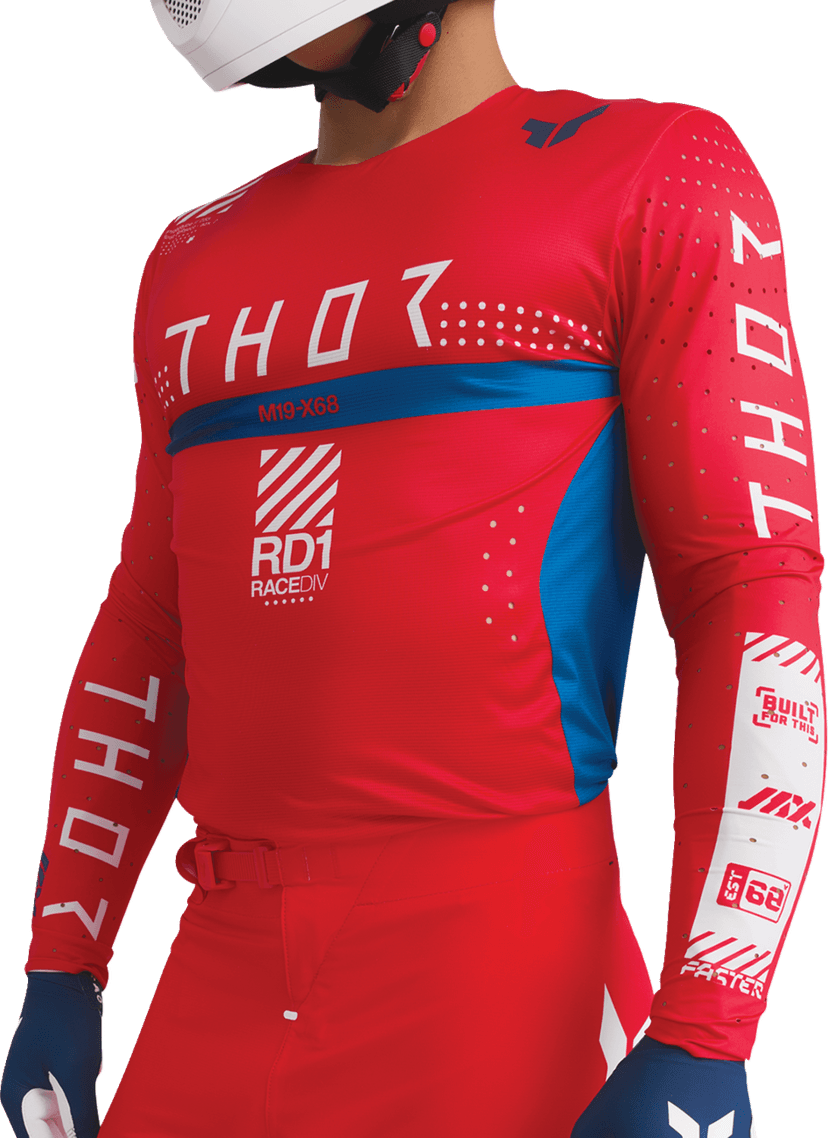 THOR 2910-8386 Sportmode Synth Jersey - Red - 2XL — image 5 of 7