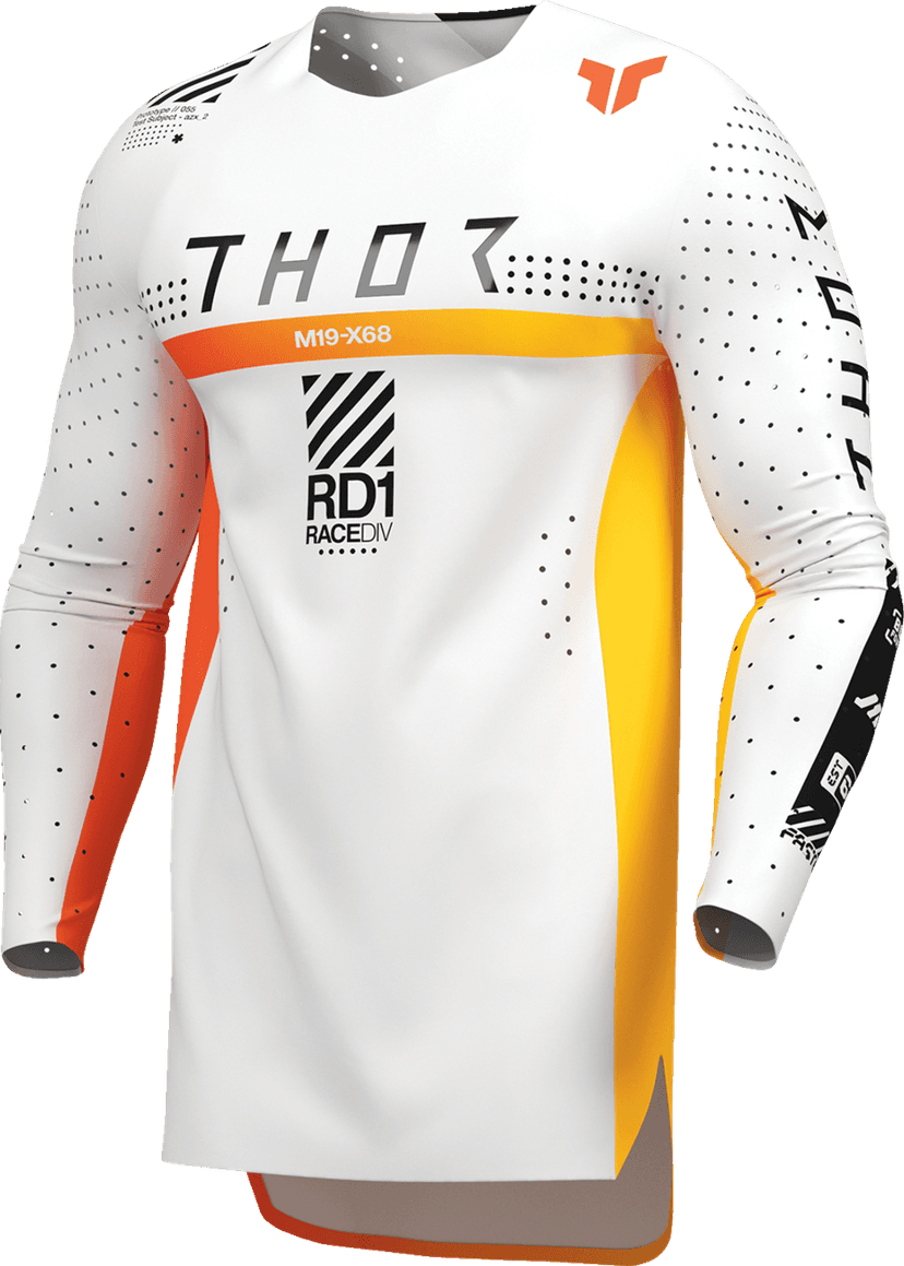 THOR 2910-8389 Sportmode Synth Jersey - White - Medium — image 3 of 7