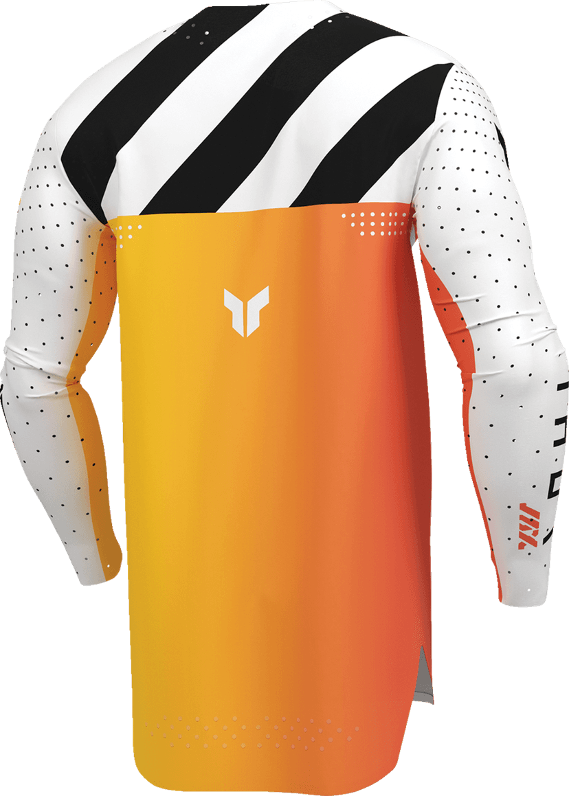 THOR 2910-8392 Sportmode Synth Jersey - White - 2XL — image 4 of 7