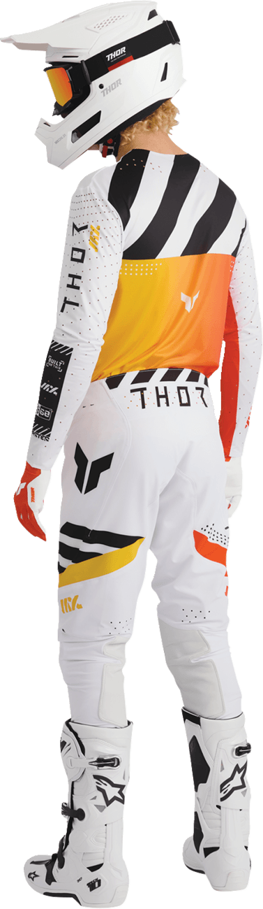 THOR 2910-8392 Sportmode Synth Jersey - White - 2XL — image 7 of 7
