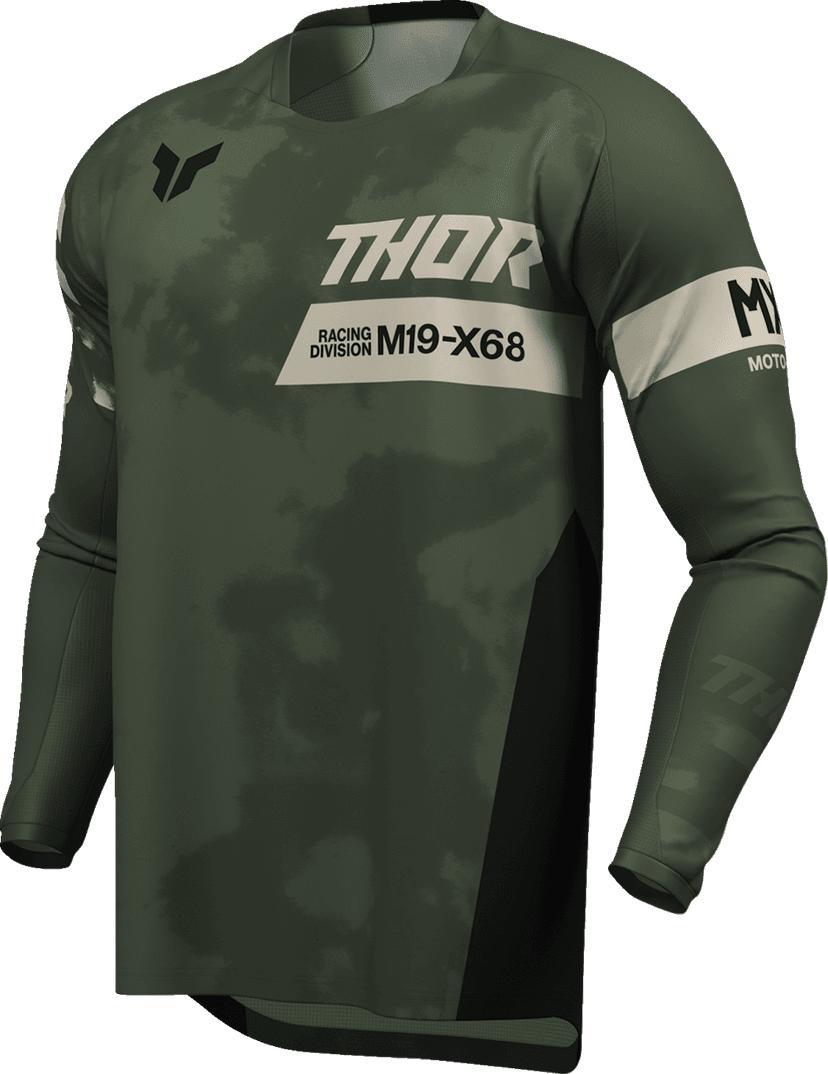 THOR 2910-8394 Launchmode Bleach Jersey - Black/Camo - Small — image 3 of 7