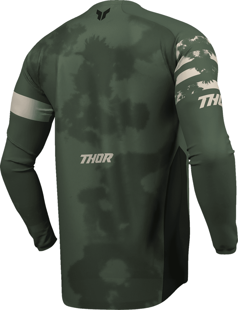 THOR 2910-8394 Launchmode Bleach Jersey - Black/Camo - Small — image 4 of 7
