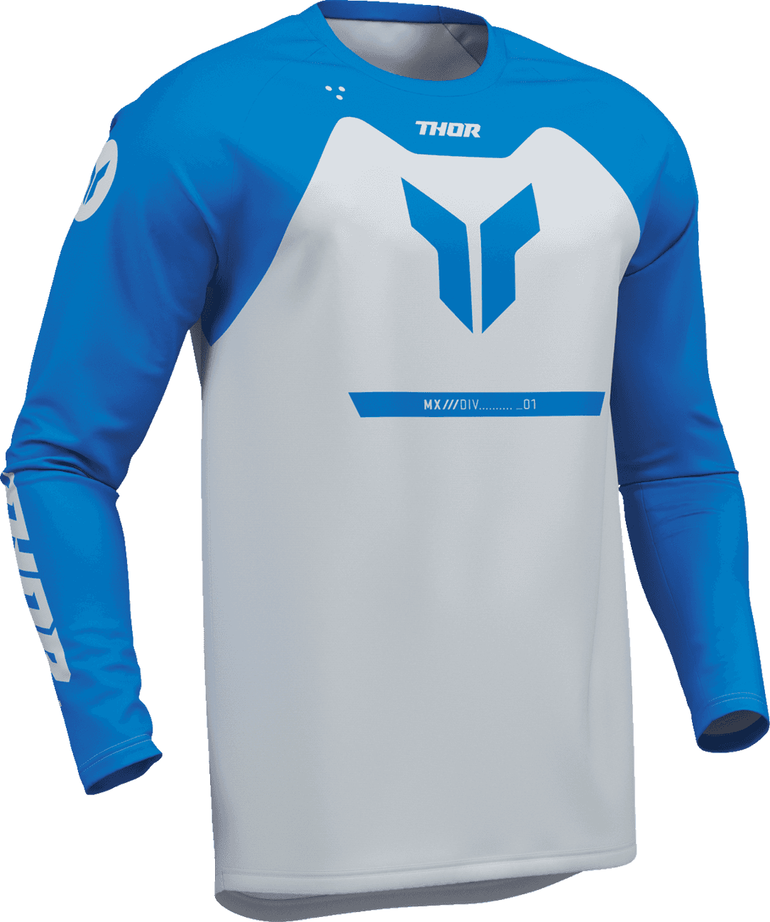 THOR 2910-8703 Ridemode Menace Jersey - Blue - 2XL