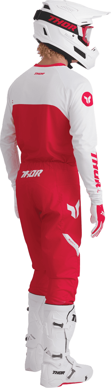 THOR 2910-8706 Ridemode Menace Jersey - Red - Small — image 7 of 7