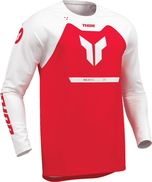 THOR 2910-8706 Ridemode Menace Jersey - Red - Small — image 1 of 7