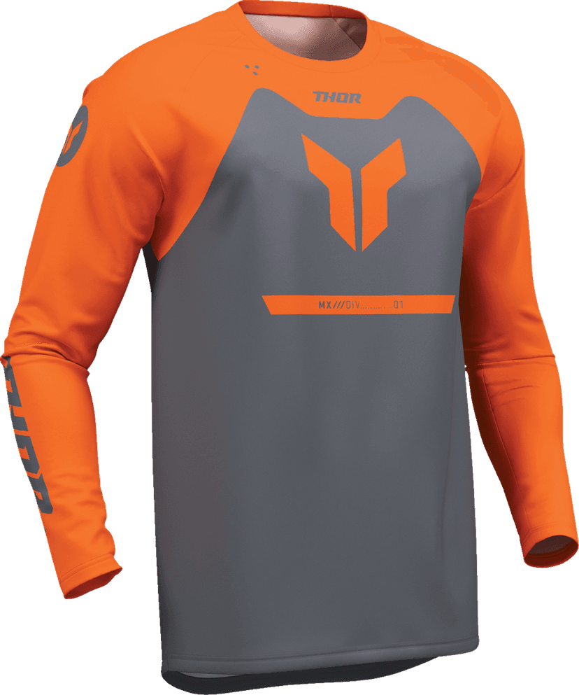 THOR 2910-8724 Ridemode Menace Jersey - Charcoal - 2XL — image 1 of 7