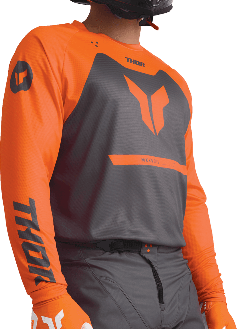 THOR 2910-8725 Ridemode Menace Jersey - Charcoal - 3XL — image 5 of 7