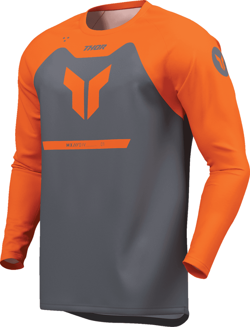 THOR 2910-8725 Ridemode Menace Jersey - Charcoal - 3XL — image 7 of 7