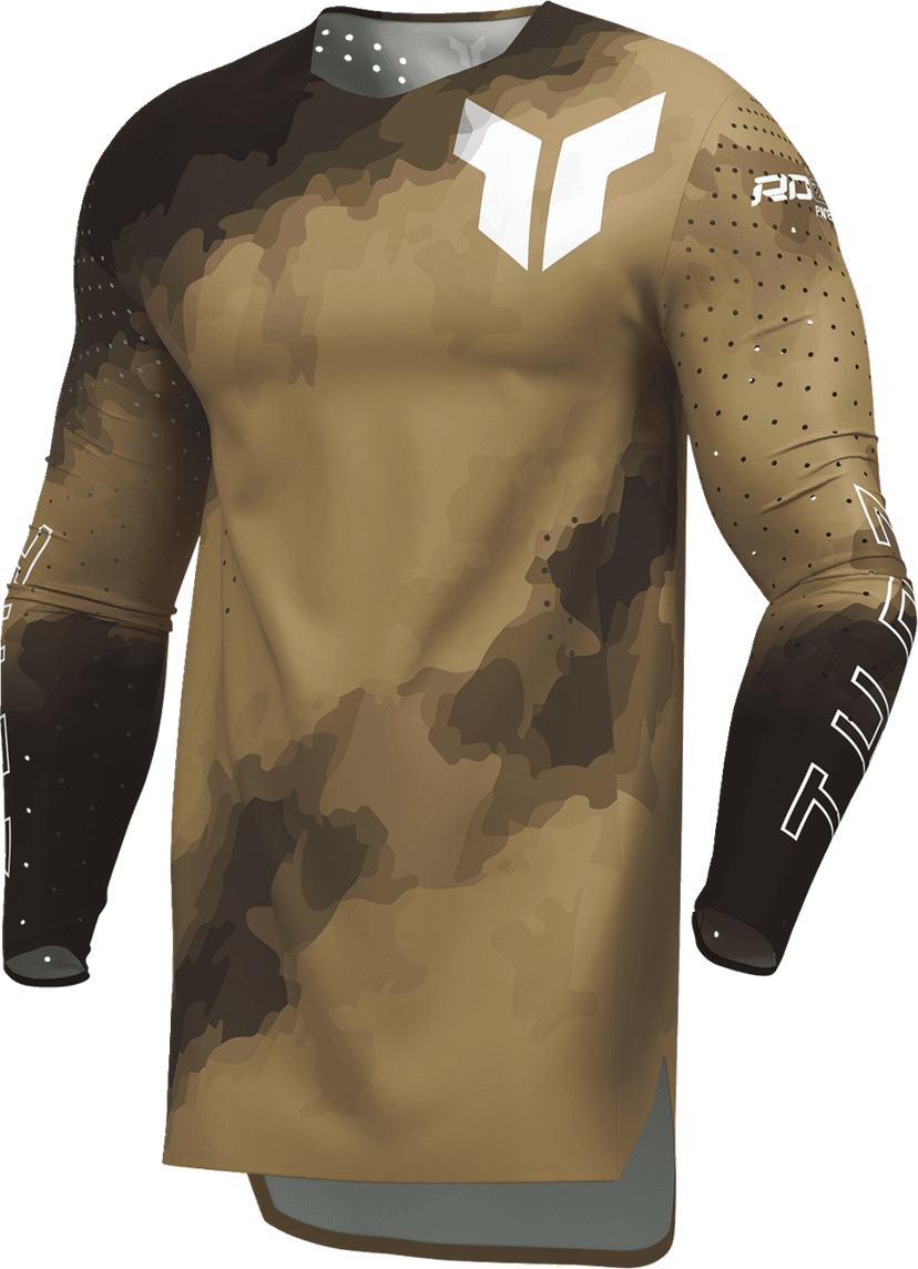 THOR 2910-8738 Sportmode Carbon Jersey - Black/Copper - Medium — image 3 of 11
