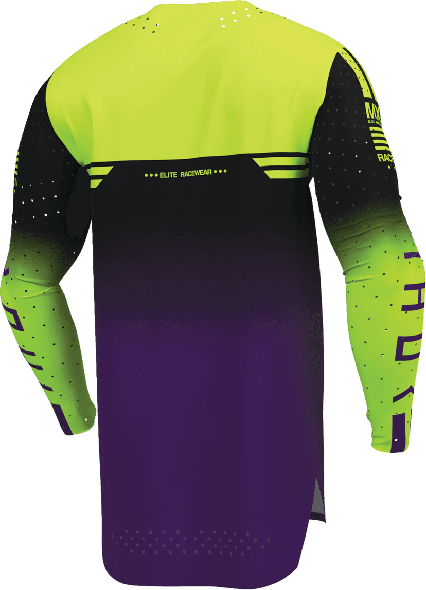 THOR 2910-8743 Sportmode Geo Jersey - Black/Purple - Medium — image 4 of 4