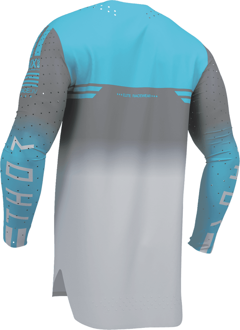 THOR 2910-8751 Sportmode Geo Jersey - Charcoal/Gray - 2XL — image 3 of 7