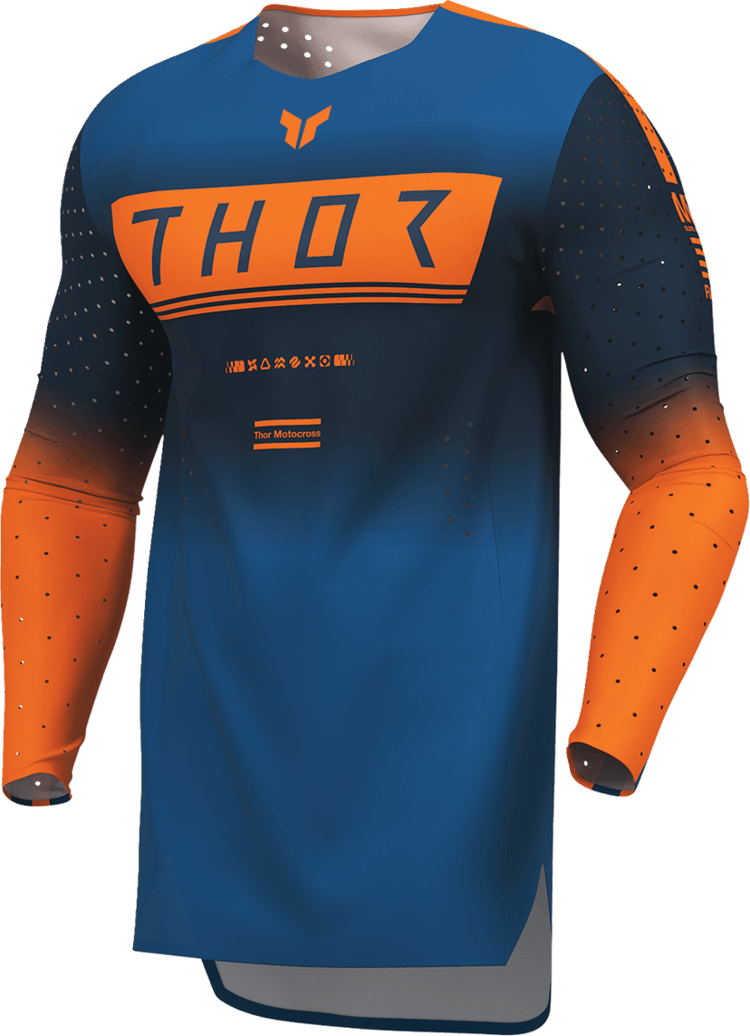 THOR 2910-8753 Sportmode Geo Jersey - Midnight/Blue - Medium — image 2 of 8