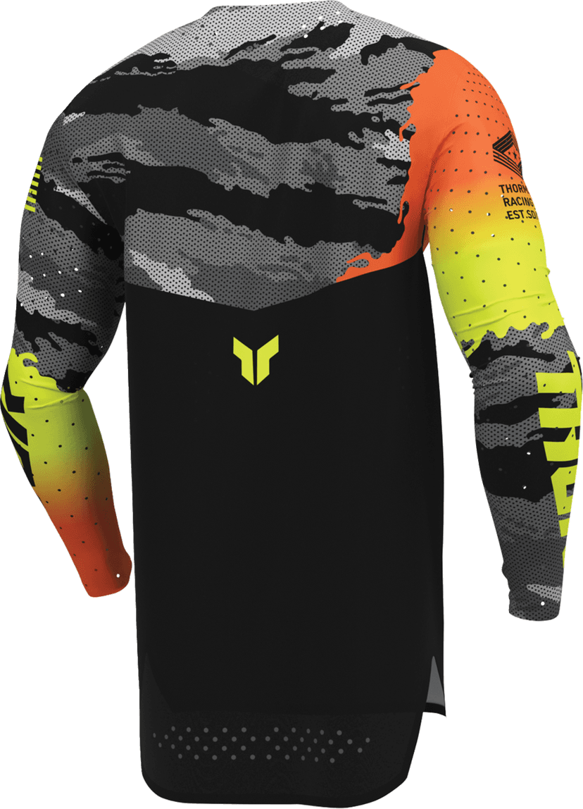 THOR 2910-9077 Sportmode Recon LE Jersey - Black/Acid - XL — image 4 of 4