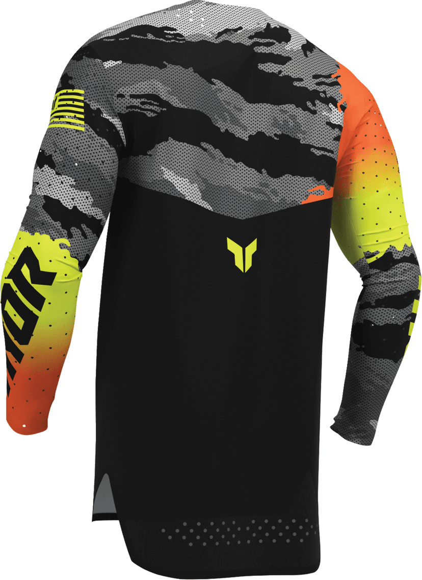 THOR 2910-9077 Sportmode Recon LE Jersey - Black/Acid - XL — image 3 of 4