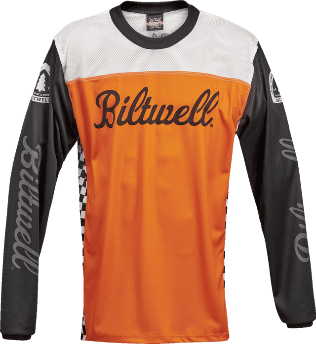 BILTWELL 2911-0276 Good Times Jersey - Orange/Black - 2XL — image 1 of 6