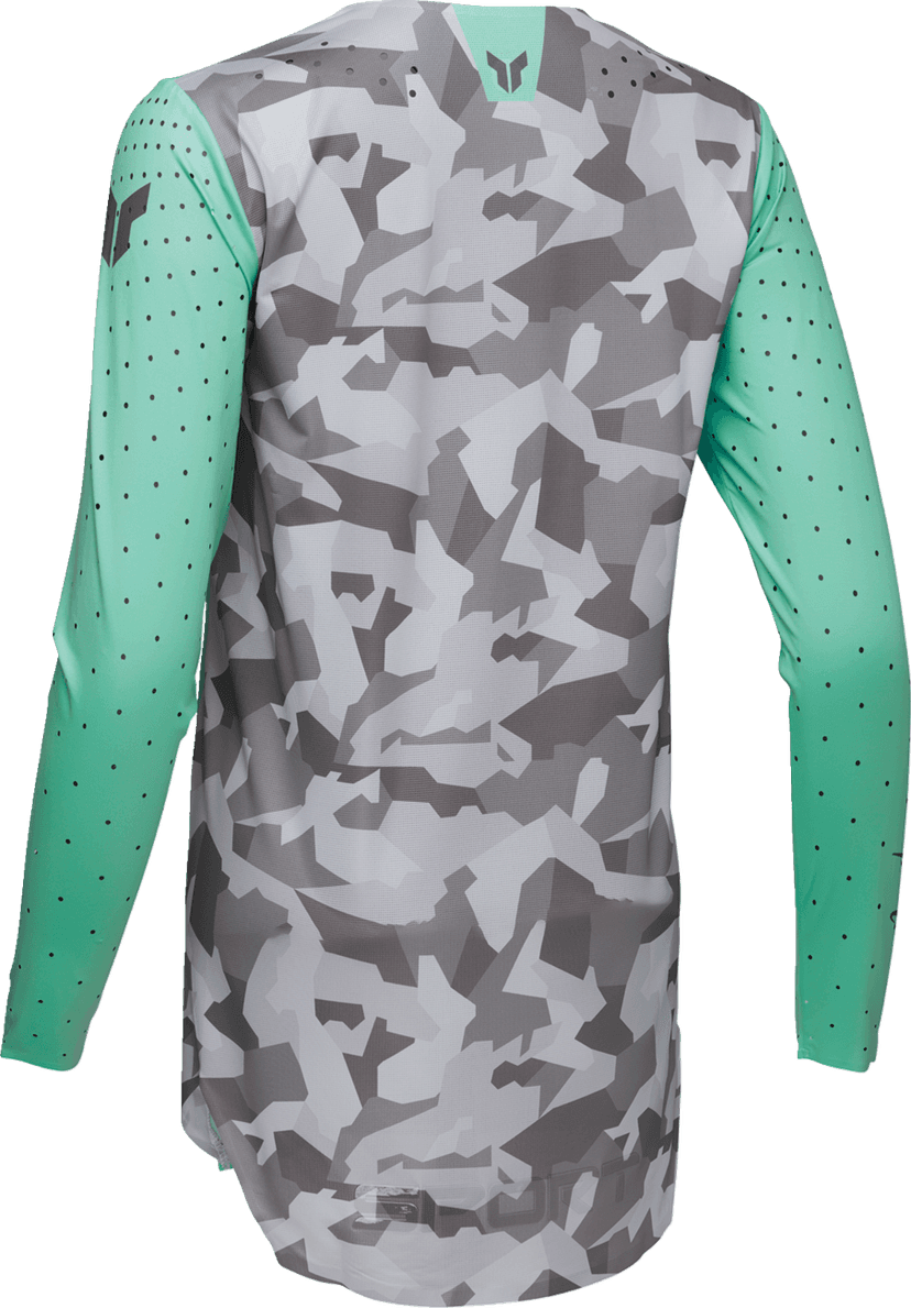 THOR 2911-0322 Women's Sportmode Shadow Jersey - Teal - Medium — image 2 of 5