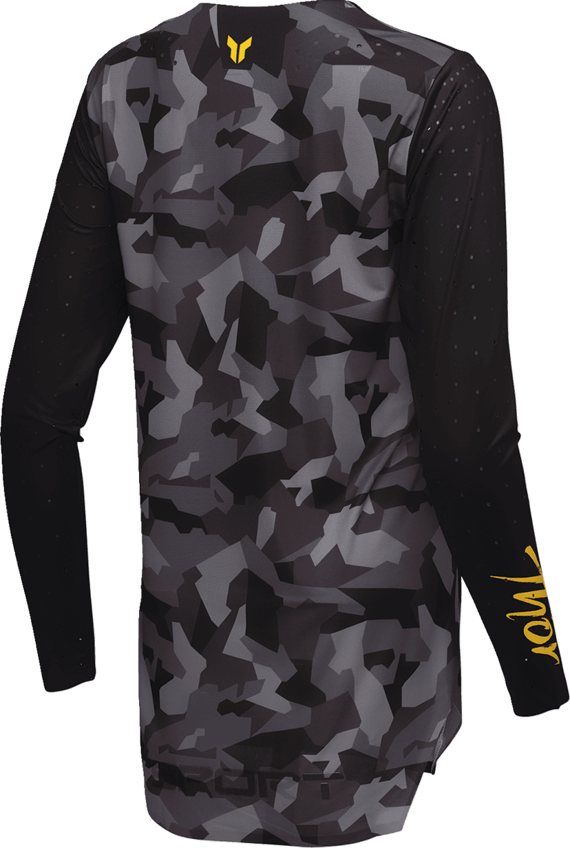 THOR 2911-0327 Women's Sportmode Shadow Jersey - Black - Medium — image 3 of 4