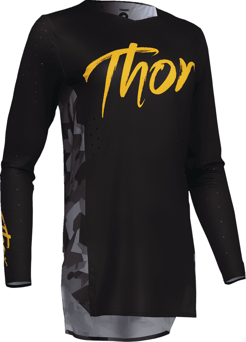 THOR 2911-0328 Women's Sportmode Shadow Jersey - Black - Large — image 4 of 4